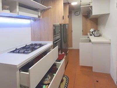 CUANTIKA ESPACIOS MUEBLES DE COCINAS A MEDIDA PARA COCINA PEQUEÑA SUSANA 13