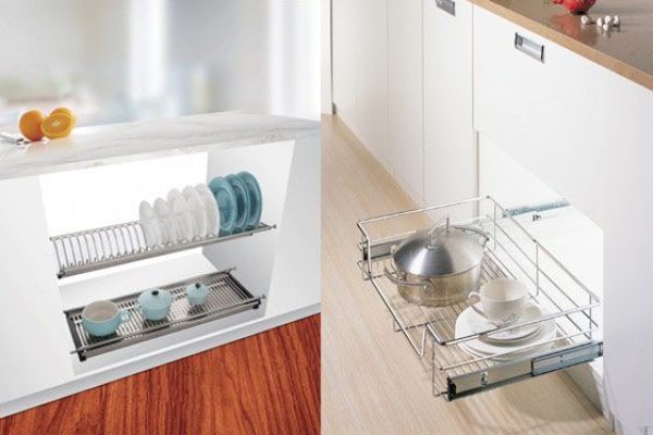 MUEBLES-DE-COCINA-A-MEDIDA-CUANTIKA-MATERIALES BANDEJA Y ESCURRIDOR