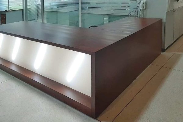 mueble de recepción