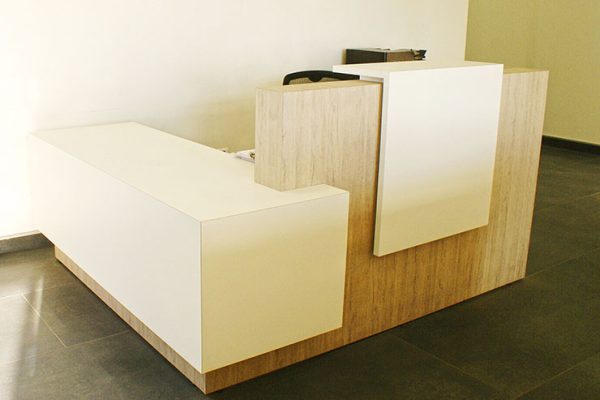 mueble de recepción